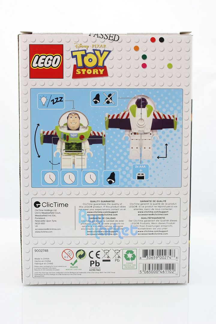 lego buzz lightyear alarm clock instructions