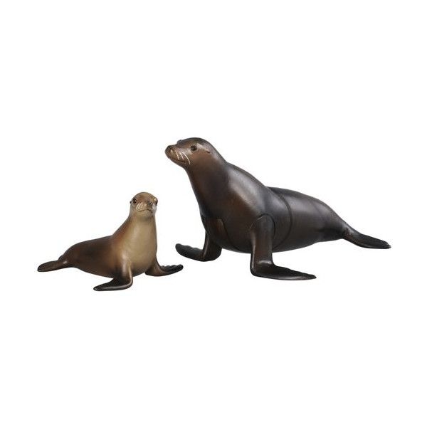 Takara Tomy ANIA Animal AS21 Sea Lion Mini Action Figure Educational Toy 2pcs