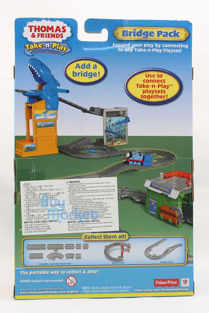 Thomas & Friends Take n Play along Bridge Expand Track pack Set (for