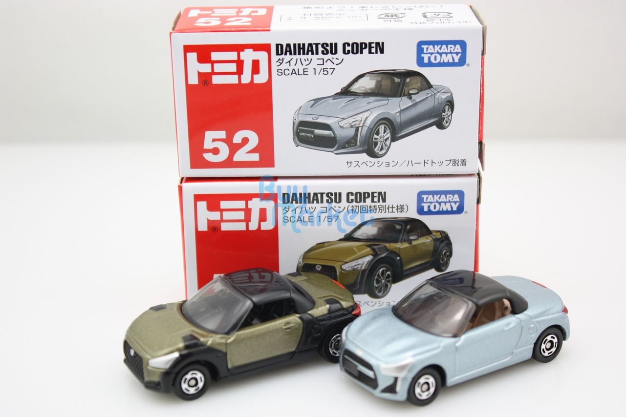 takara tomy tomica daihatsu copen 2x set scale 1 57 takara tomy tomica daihatsu copen 2x set scale 1 57