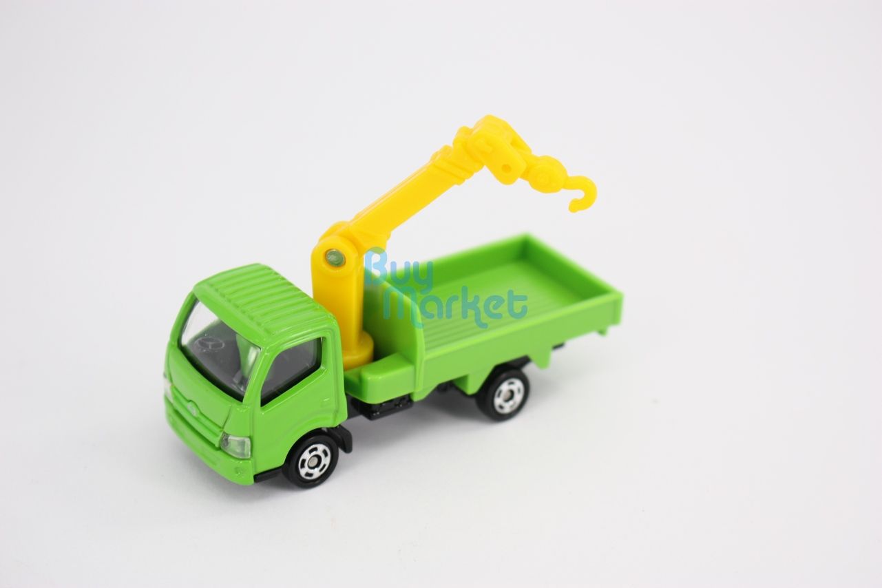 Takara Tomy Tomica 37 Hino Dutro Truck Crane Japan Green Mini Diecast Toy Car eBay