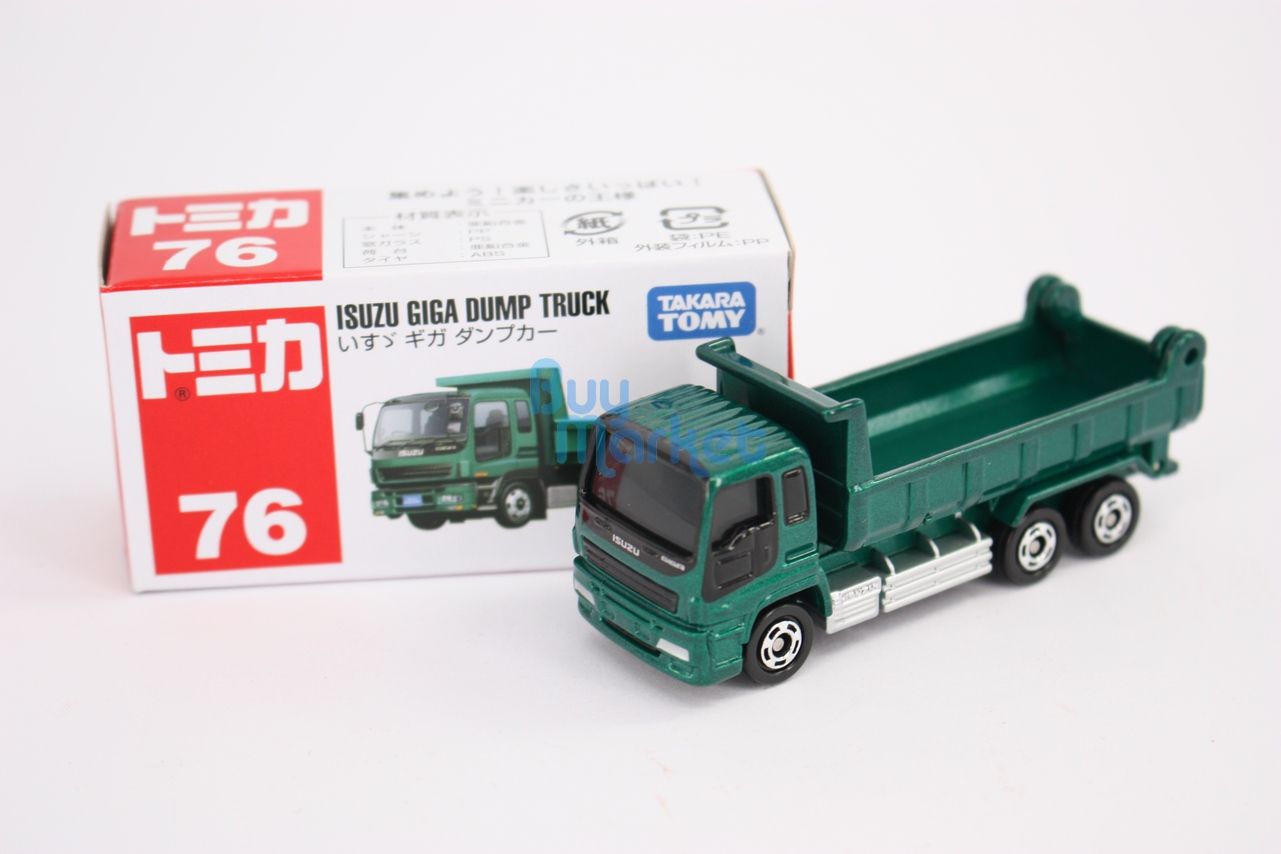 tomica isuzu giga dump truck
