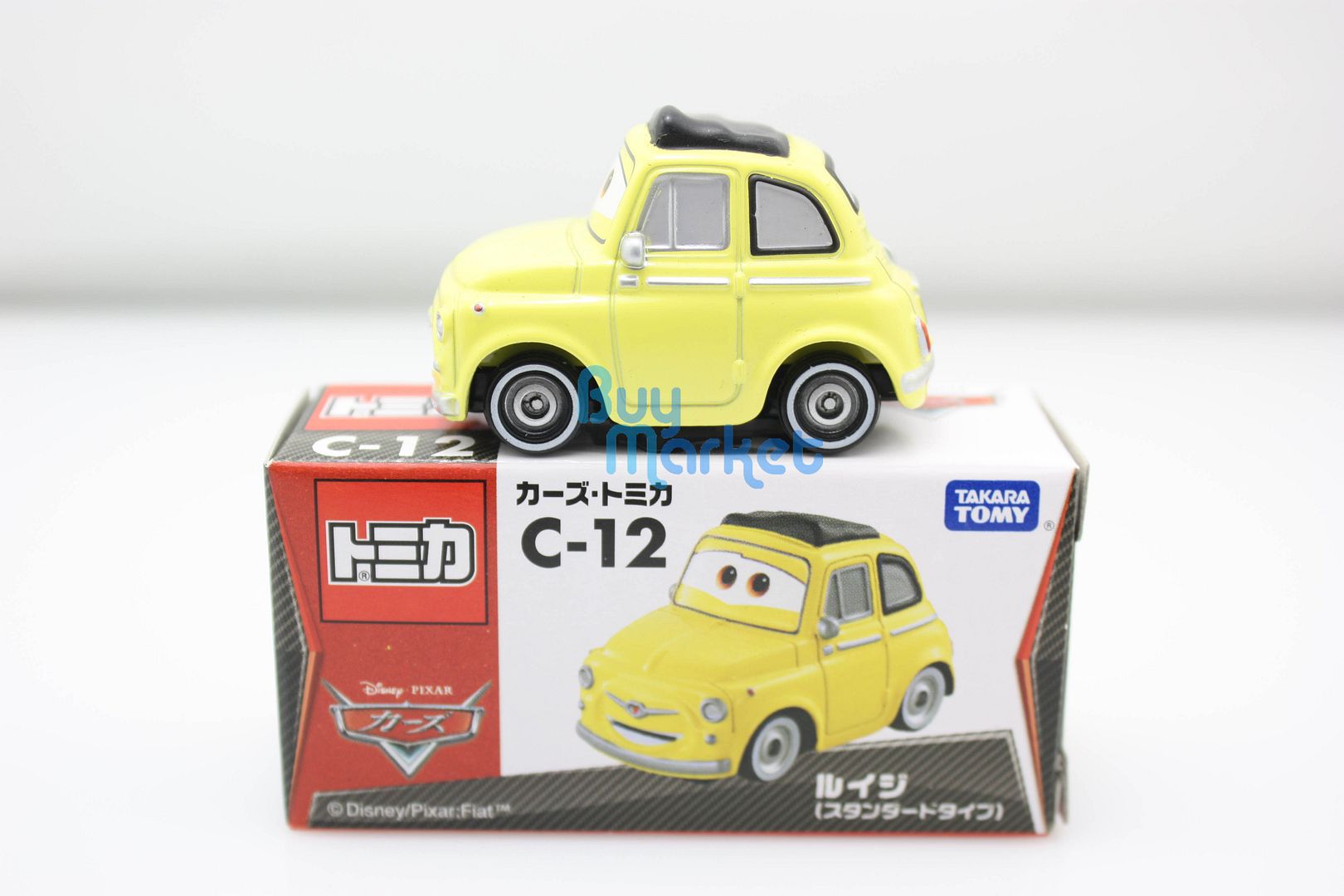 tomica takara tomy disney cars 2 yellow luigi c 12 car rescue diecast ebay tomica takara tomy disney cars 2 yellow luigi c 12 car rescue diecast ebay