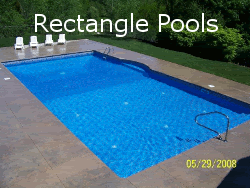 Rectangle pool gallery