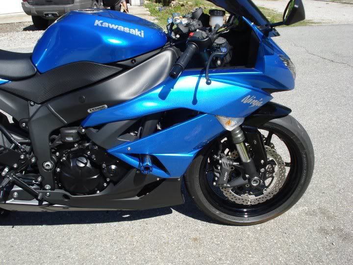 2009 ZX6R Frame Sliders FS Kawasaki Ninja ZX Forum