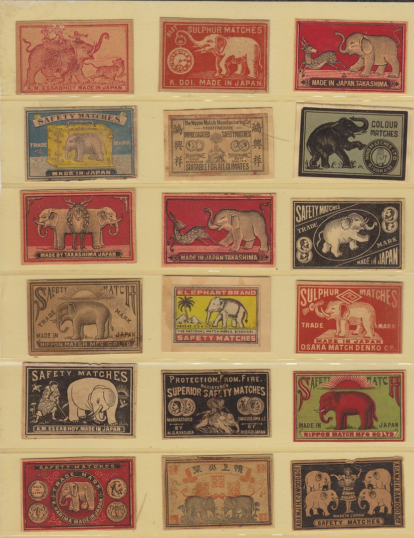 matchbox label japan