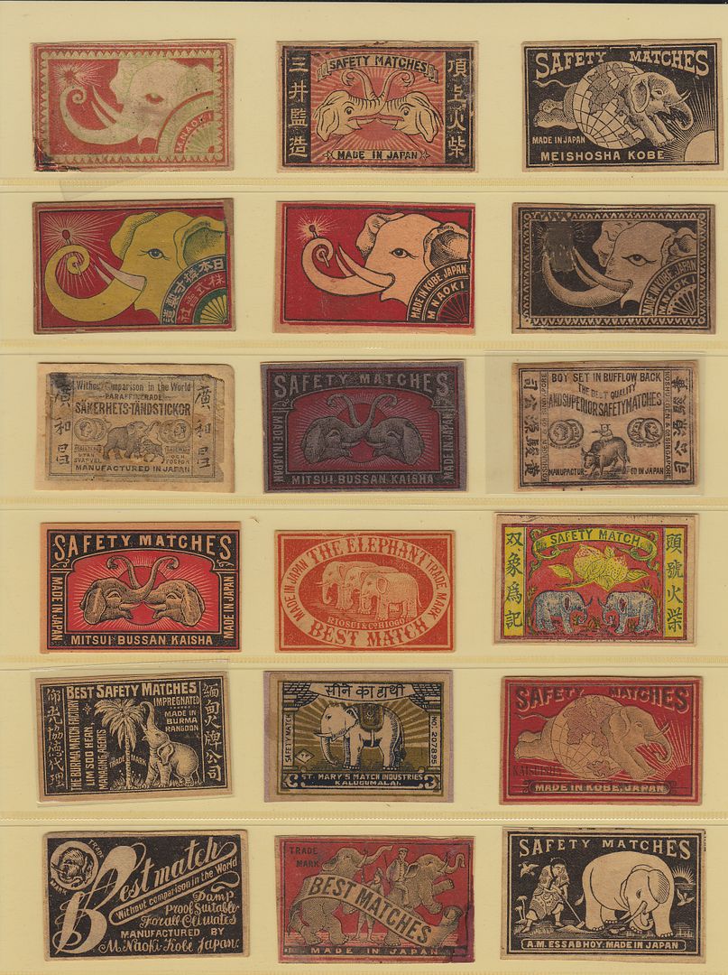 matchbox label japan