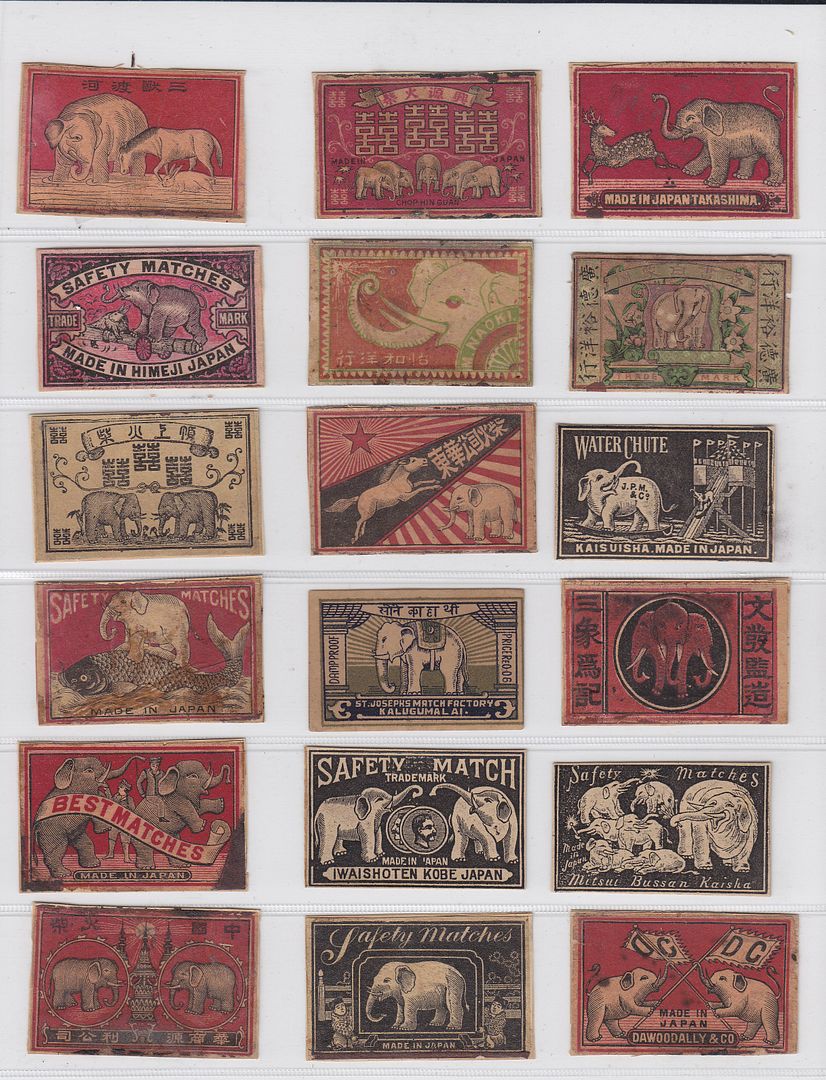 matchbox label japan