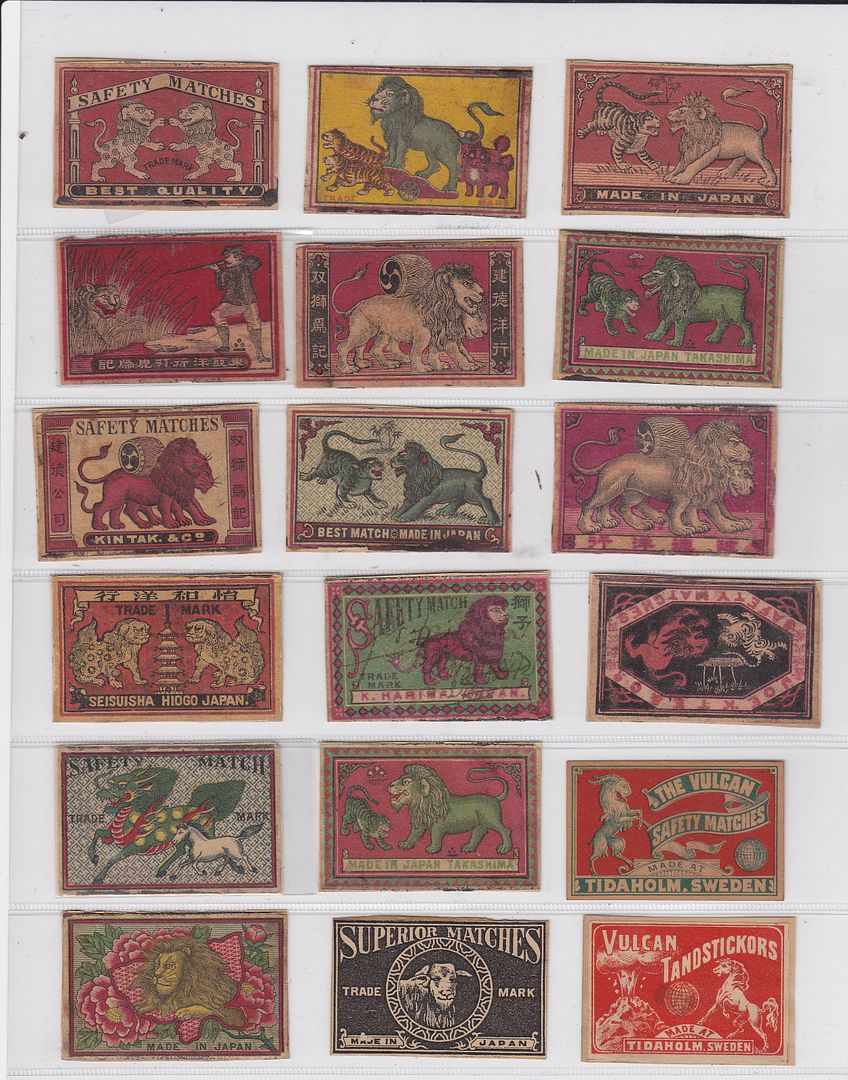 matchbox label japan