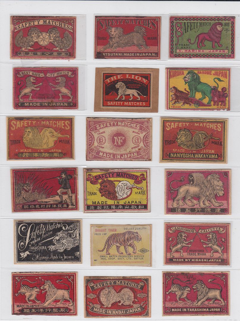 matchbox label japan