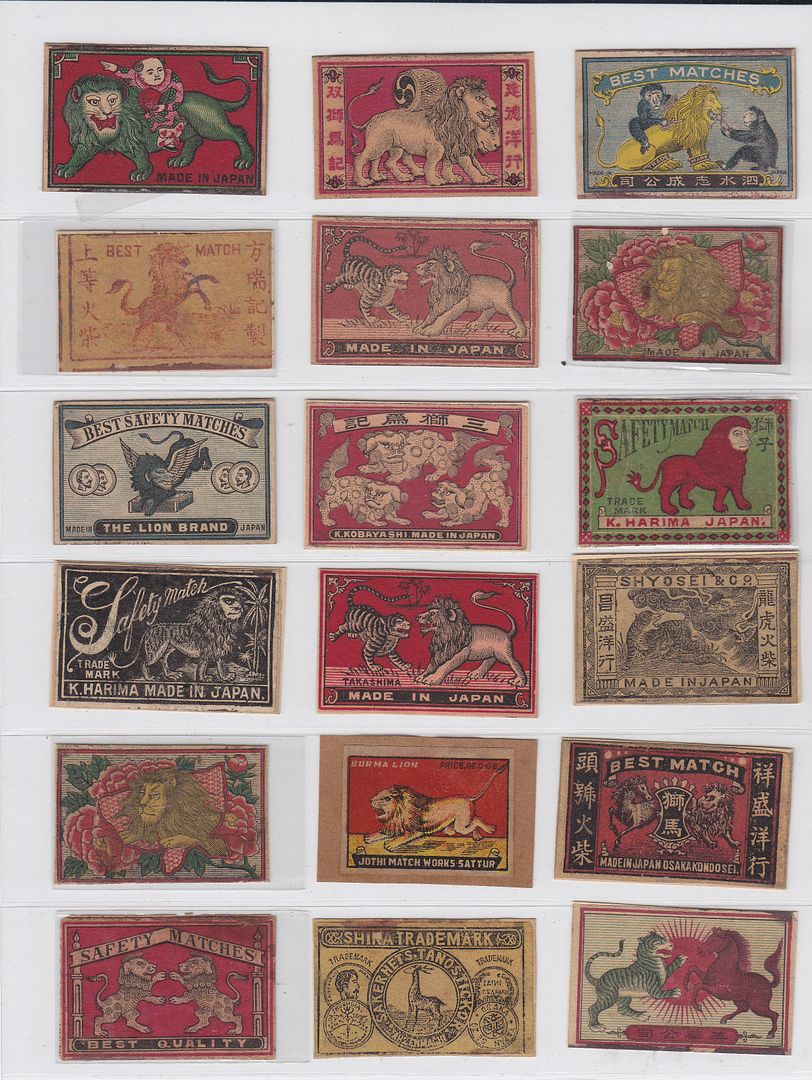 matchbox label japan