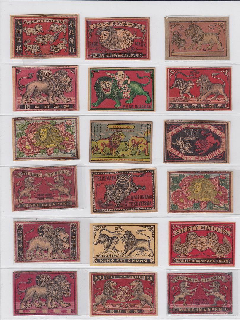 matchbox label japan