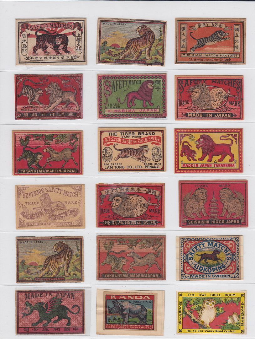 matchbox label japan