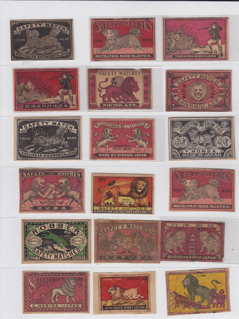 matchbox label japan