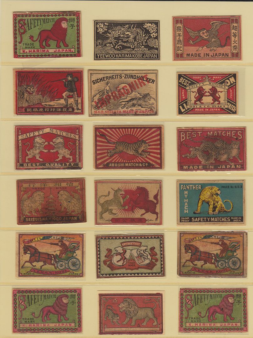 matchbox label japan