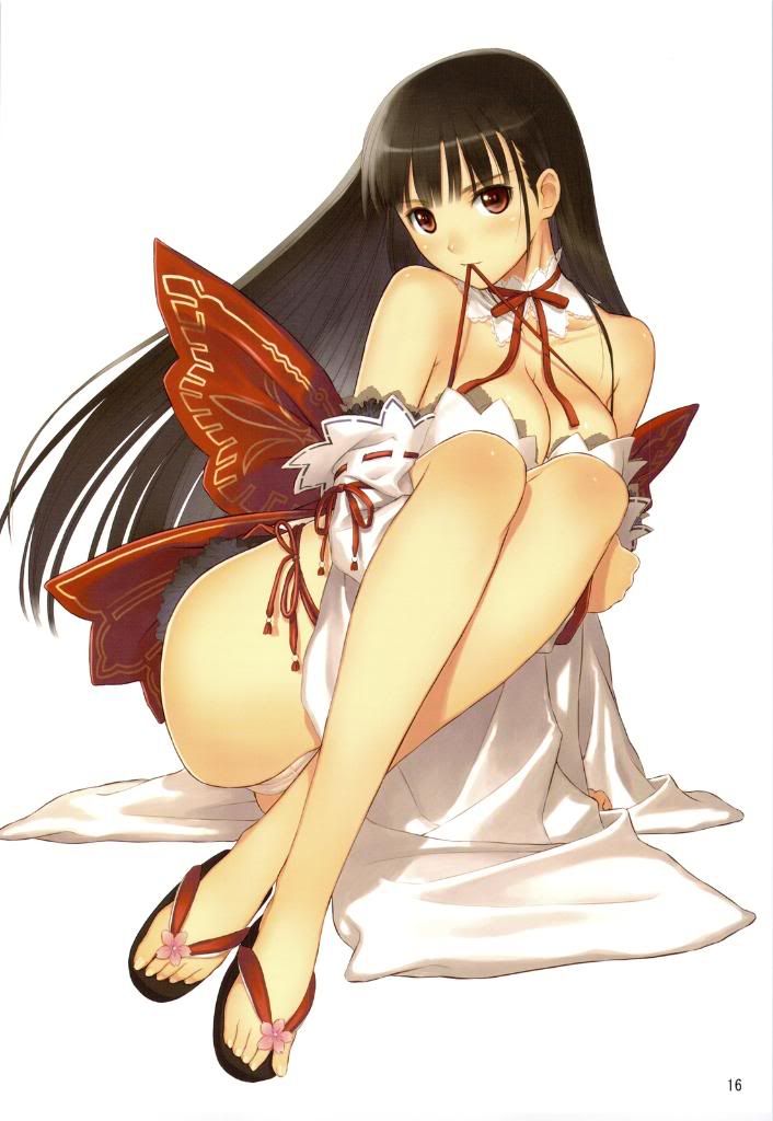 sexy cute beautiful anime girl girls biniki idol
