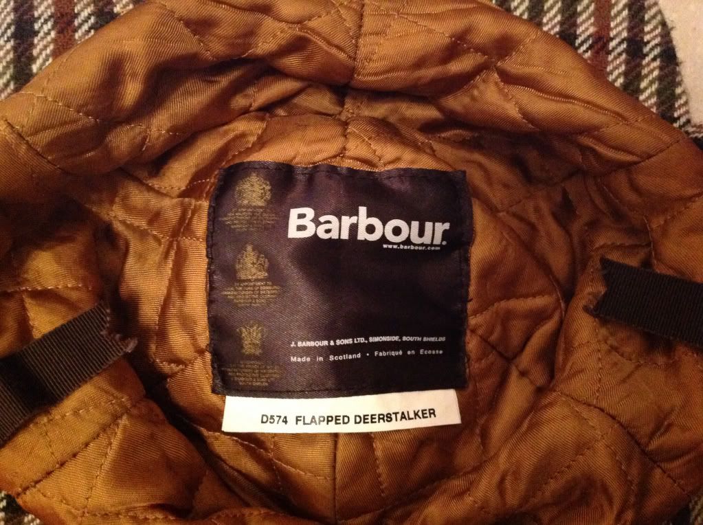 barbour deerstalker