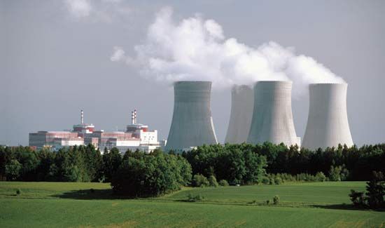 a nuclear power plant