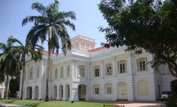 The former Parliament House of Singapore