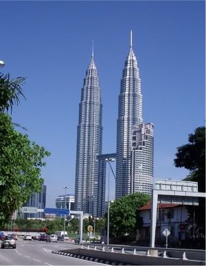 Petronas Twin Towers - a symbol of Kuala Lumpur's prosperity