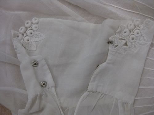 Cuff of a 19teens lawn blouse Photobucket