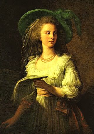 Elisabeth Louise Vigée-Lebrun, Portrait of the Duchess de Polignac, 1783, The Rothschild Collection, The National Trust Elisabeth Louise Vigée-Lebrun, Portrait of the Duchess de Polignac, 1783, The Rothschild Collection, The National Trust