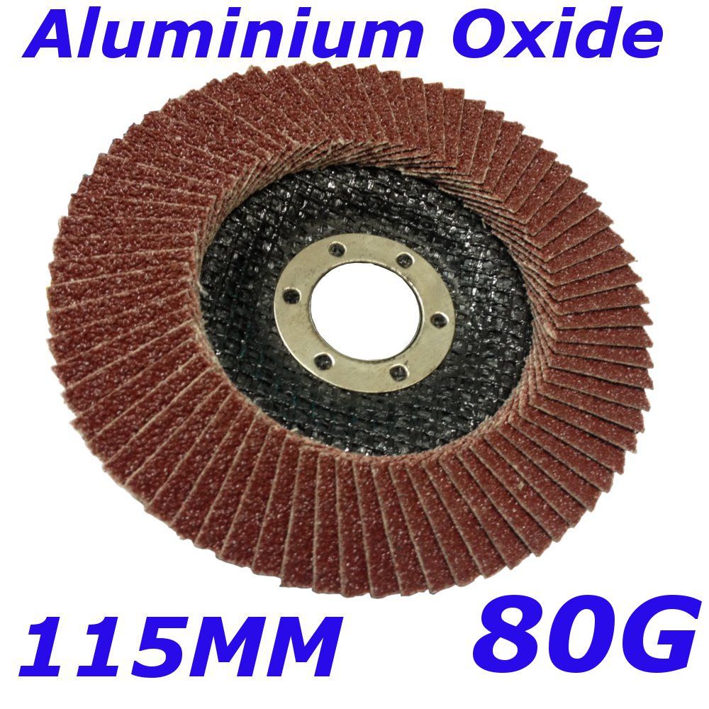 115mm 80 Grit Flap Disc, sanding discs 4.5" Grinder Mop Discs, grinding