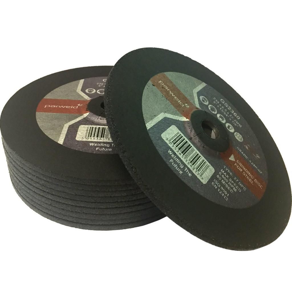 (PACK OF 50) Parweld 230mm Grinding Discs (9") metal grinder discs