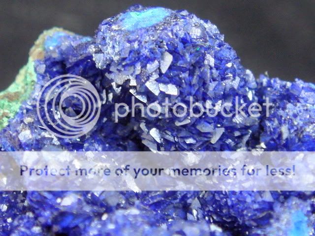 Flourish Brushy Blue Azurite Specimen  