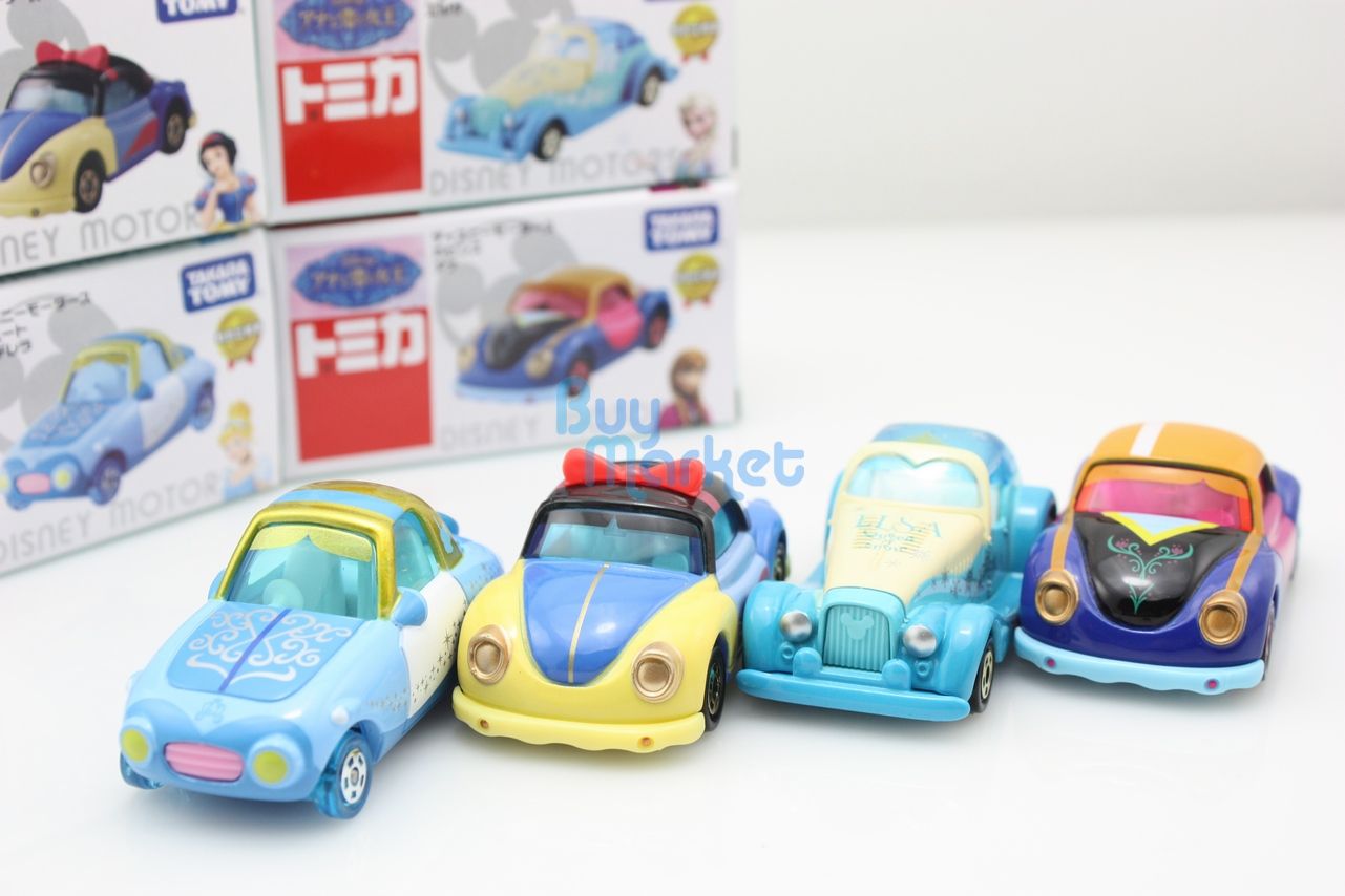 tomica takara tomy disney motors princess 4x set snow white diecast cars ebay tomica takara tomy disney motors princess 4x set snow white diecast cars ebay