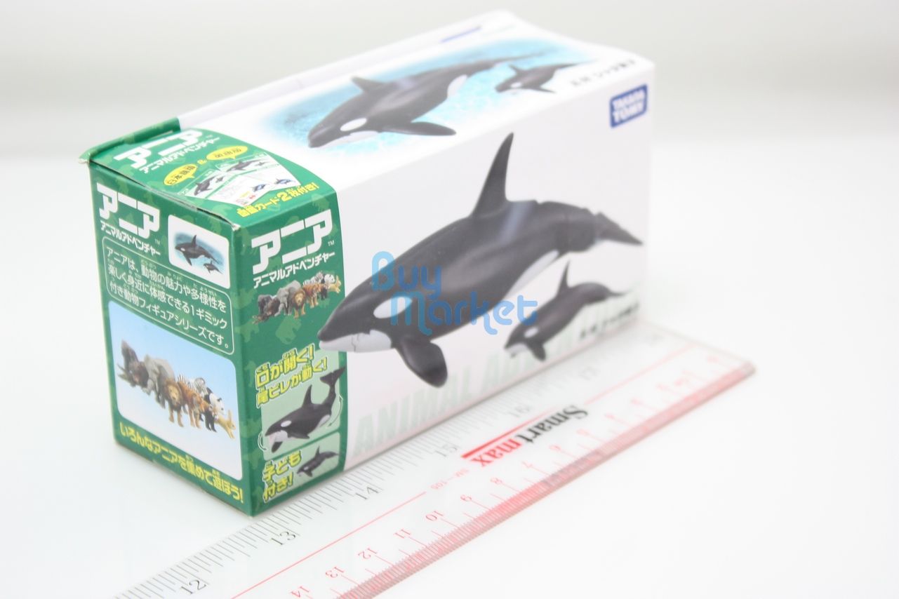 Takara Tomy ANIA Animal AL-08 Killer Whale 2X SET Action Figure ...