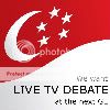 We want a live TV debate