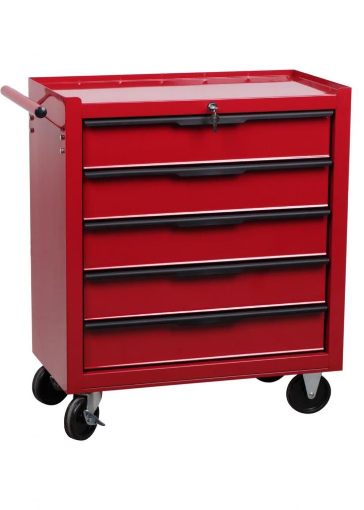 5 Drawer Roller cabinet tool storage unit, mobile tool ...