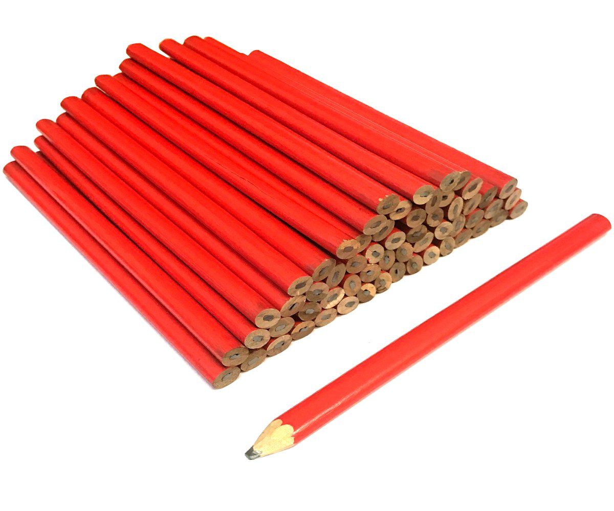 10 X CARPENTERS PENCIL JOINER PENCIL CARPENTER PENCILS JOINERS PENCILS SHARPENER