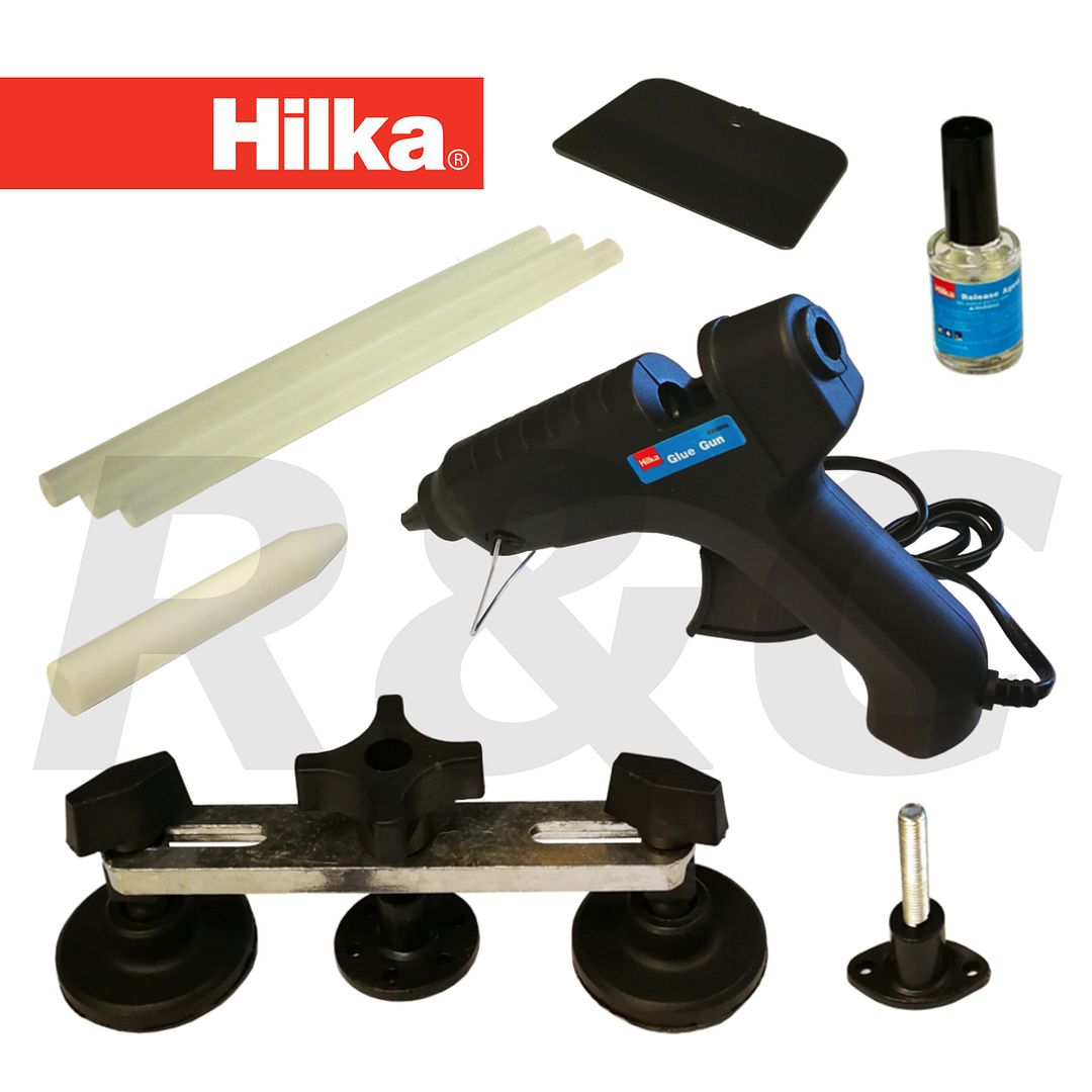 Hilka Dent Repair Tool Paintless Dent Pulling Set Car Van Body Panel