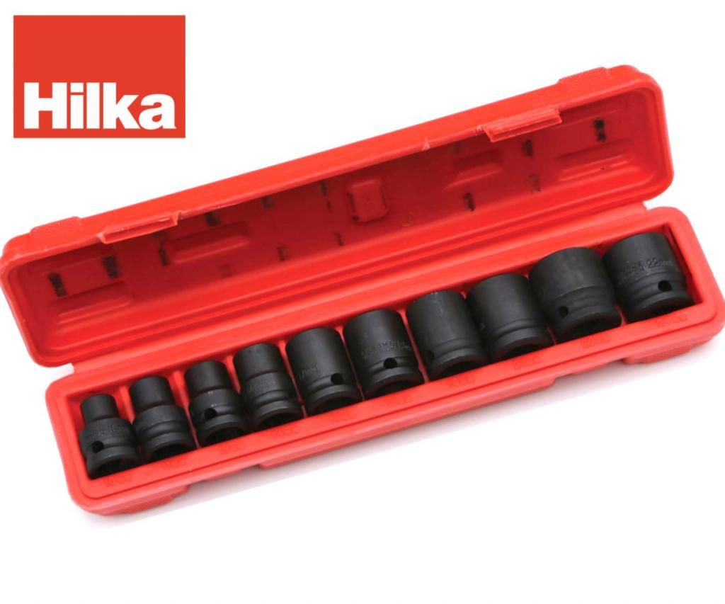 Hilka Procraft 1/2" Drive Impact Socket Set 1024mm impact wrench