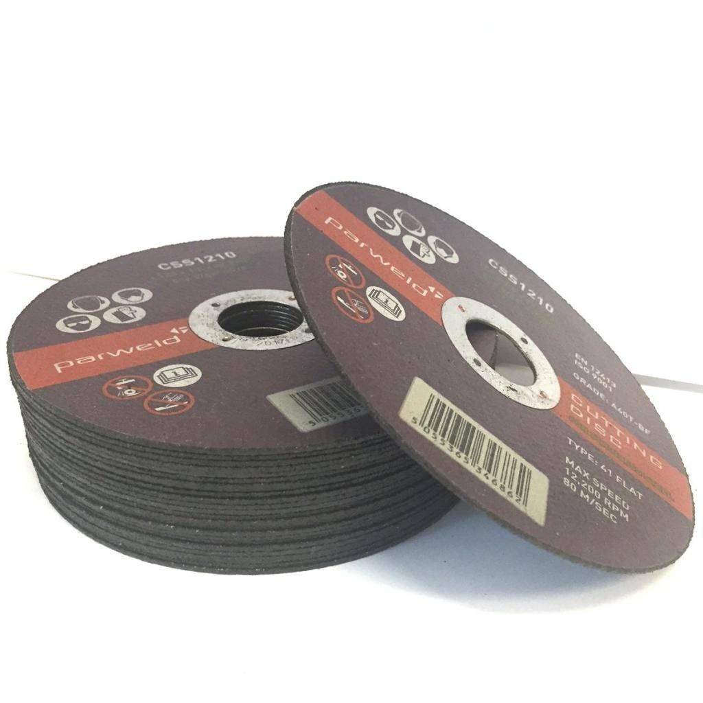 Pack Of 20 Parweld 125mm X 1mm Cutting Discs - Stainless Steel Metal Cutting Thin