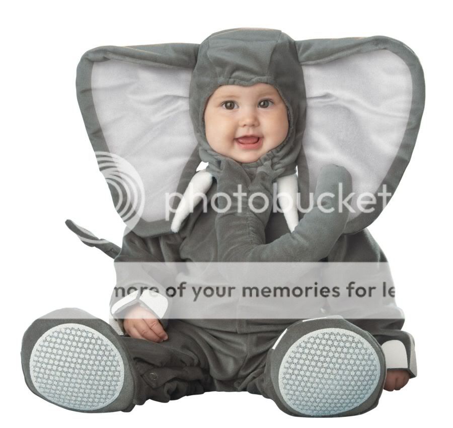 Infant Baby Toddler Little Elephant Halloween Costume  
